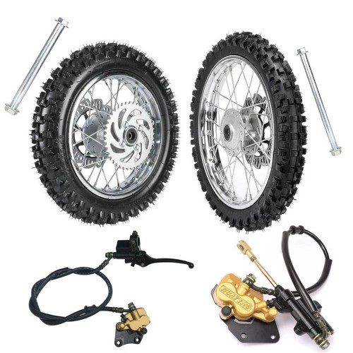 100 12 tire - 80/100-12, rim